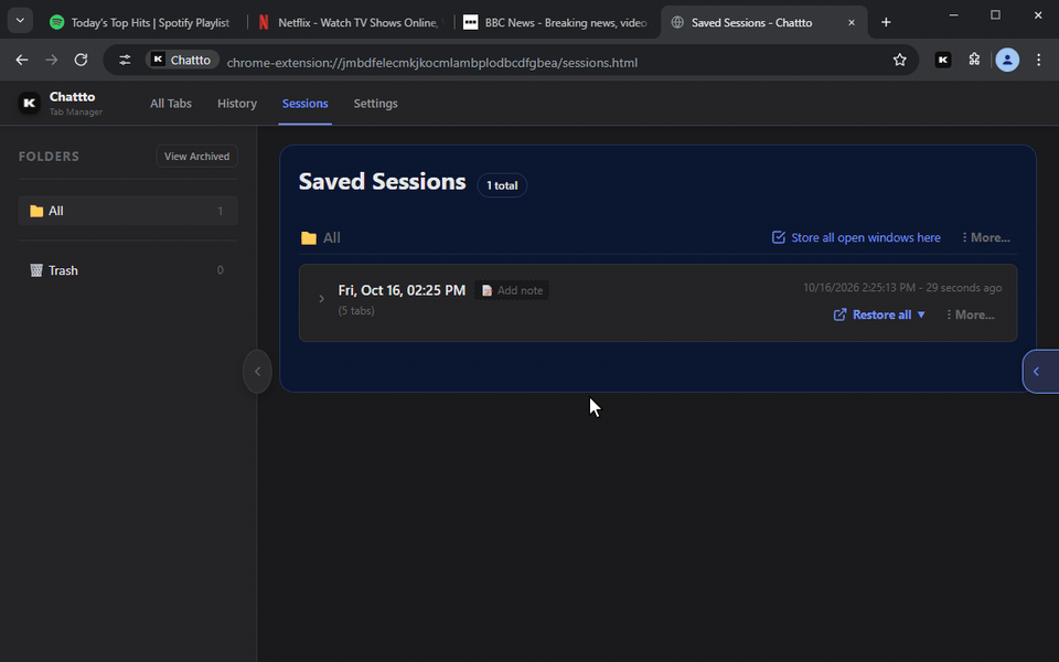 Share a session